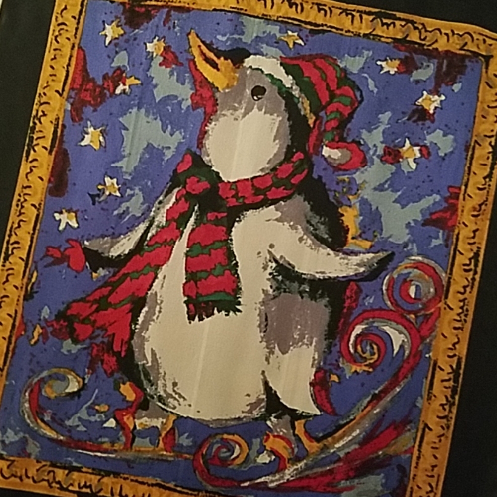 Holiday Vibrant Christmas Scarf